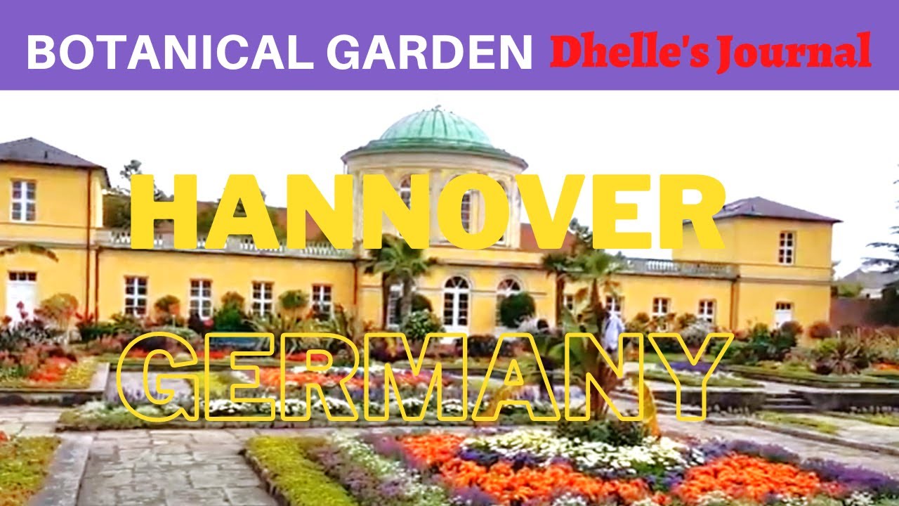 BOTANICAL GARDEN in Hannover, Germany