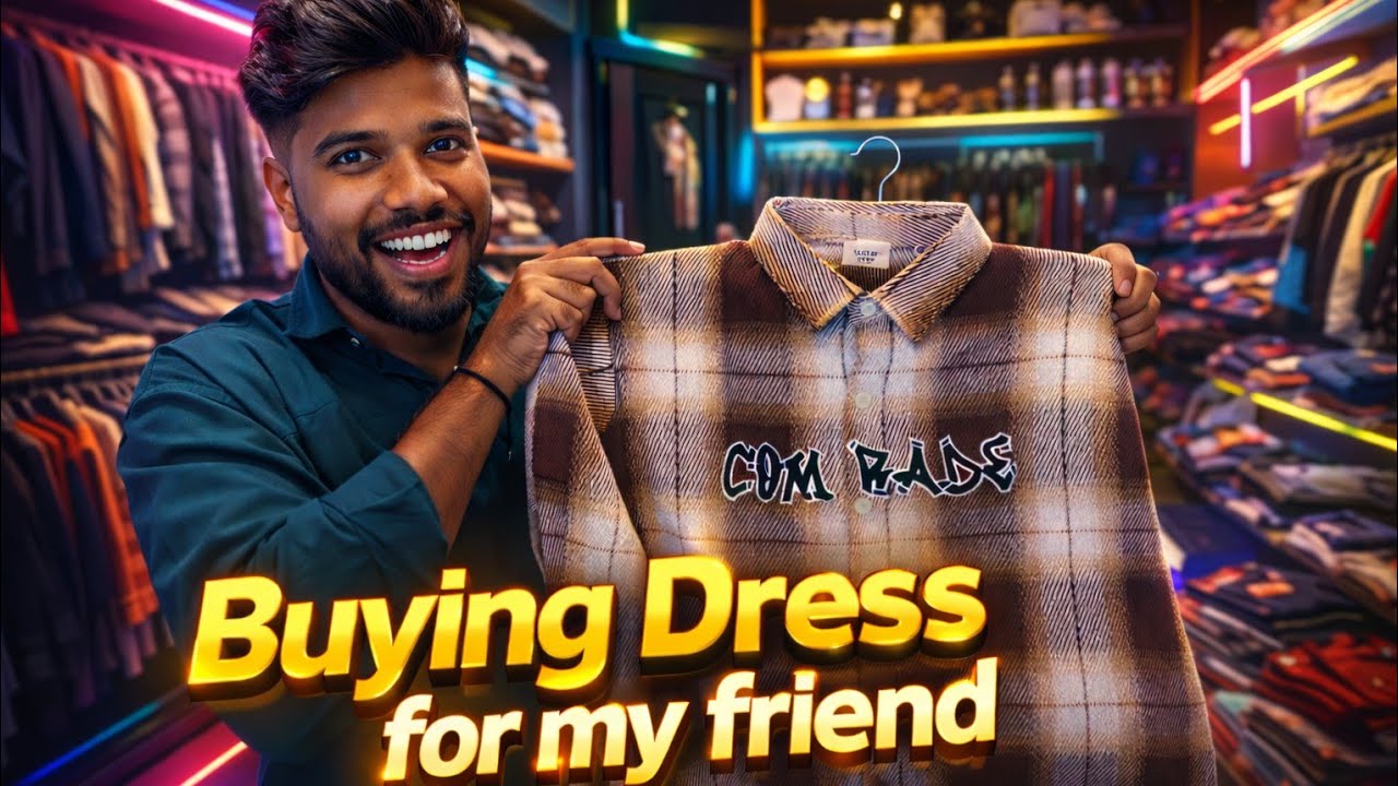 Buying dress for my friend♥️ || #friend🫂 ||@chethanrohith4137