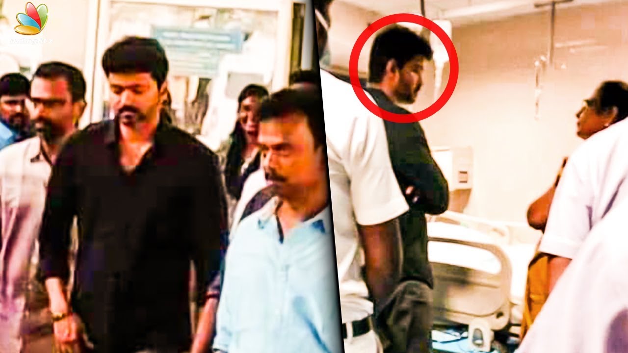 Vijay&rsquo;s Emotional Moment : Visits Injured Technician at Hospital | Atlee&rsquo;s Thalapathy 63 | Hot News