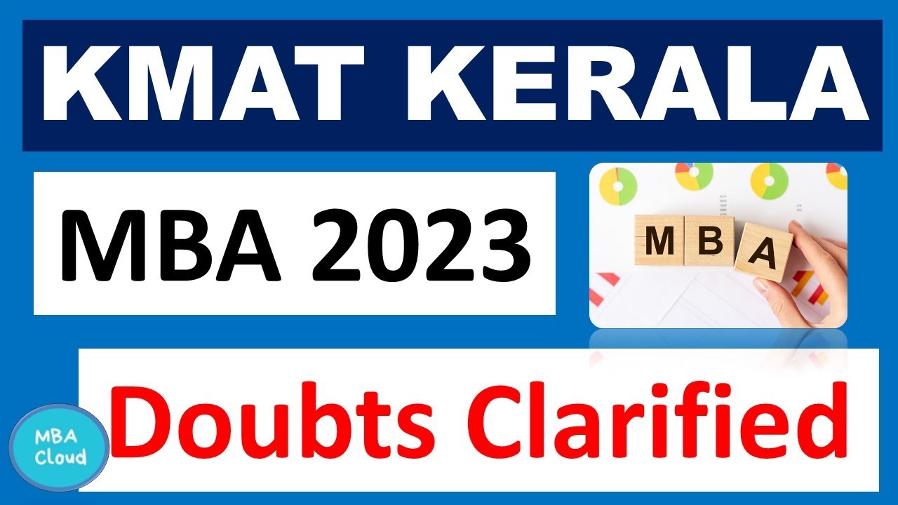 KMAT 2023|MBA Admission| Doubts Clarified