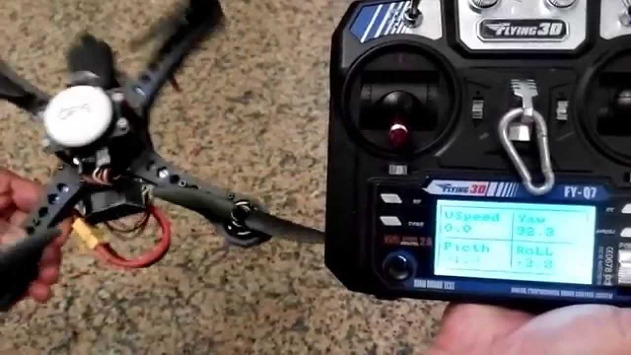 250 carbon fiber frame with X6 FC and RC system.