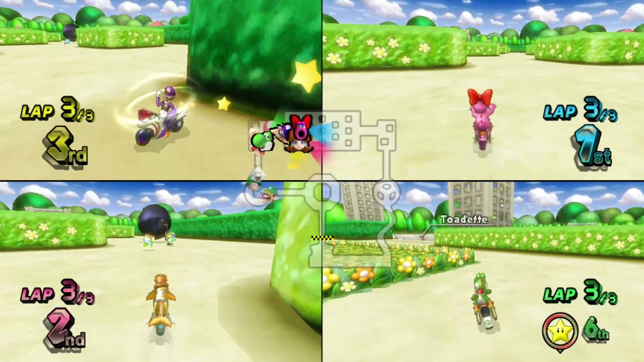 Mario Kart Wii ✦ 4 Players #113