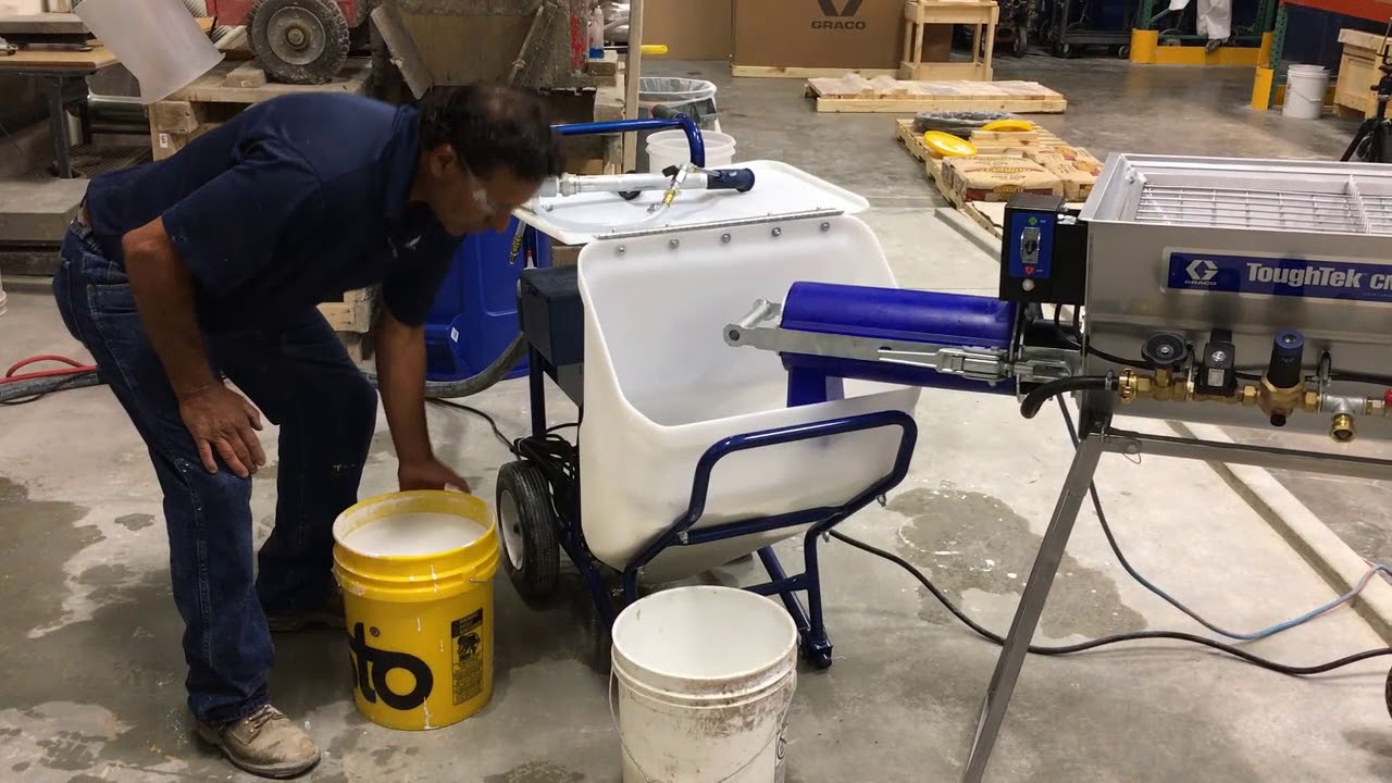 Pumping Finish Coats with the ToughTek S340e