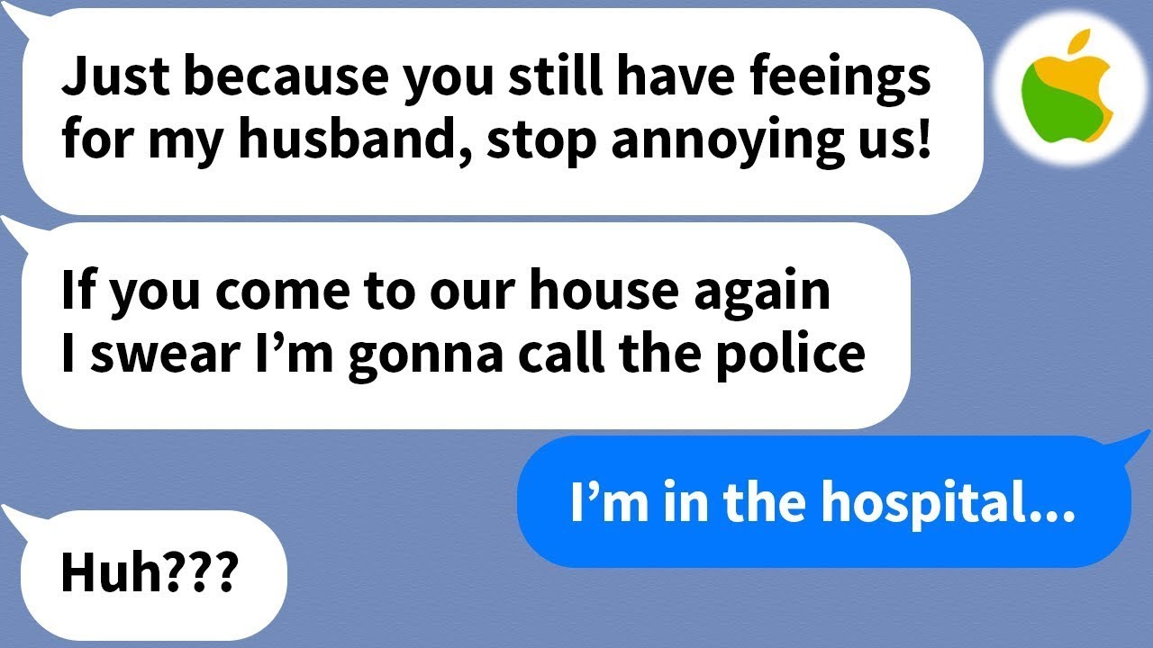 【Apple】 I got a message from the woman who stole my husband threatening to call the cops...