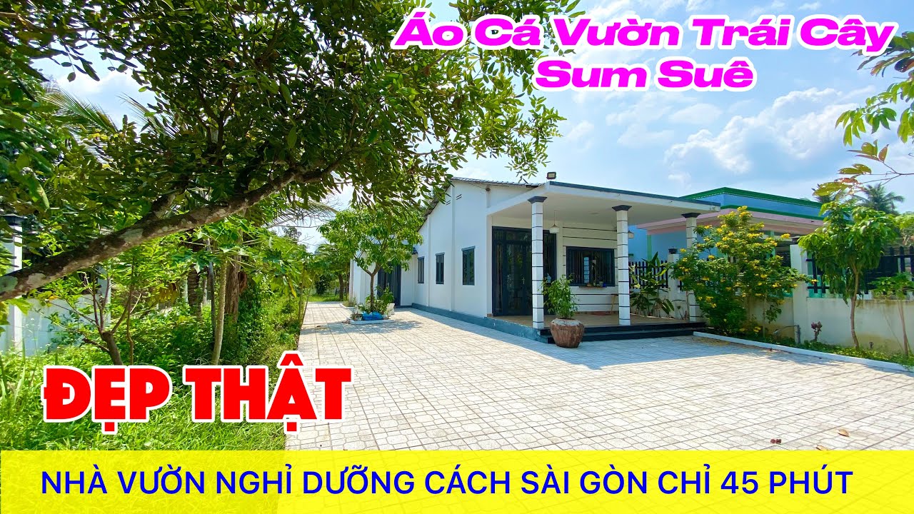 🔴 HẠ GIÁ | Bán nhà vườn nghỉ dưỡng đẹp 