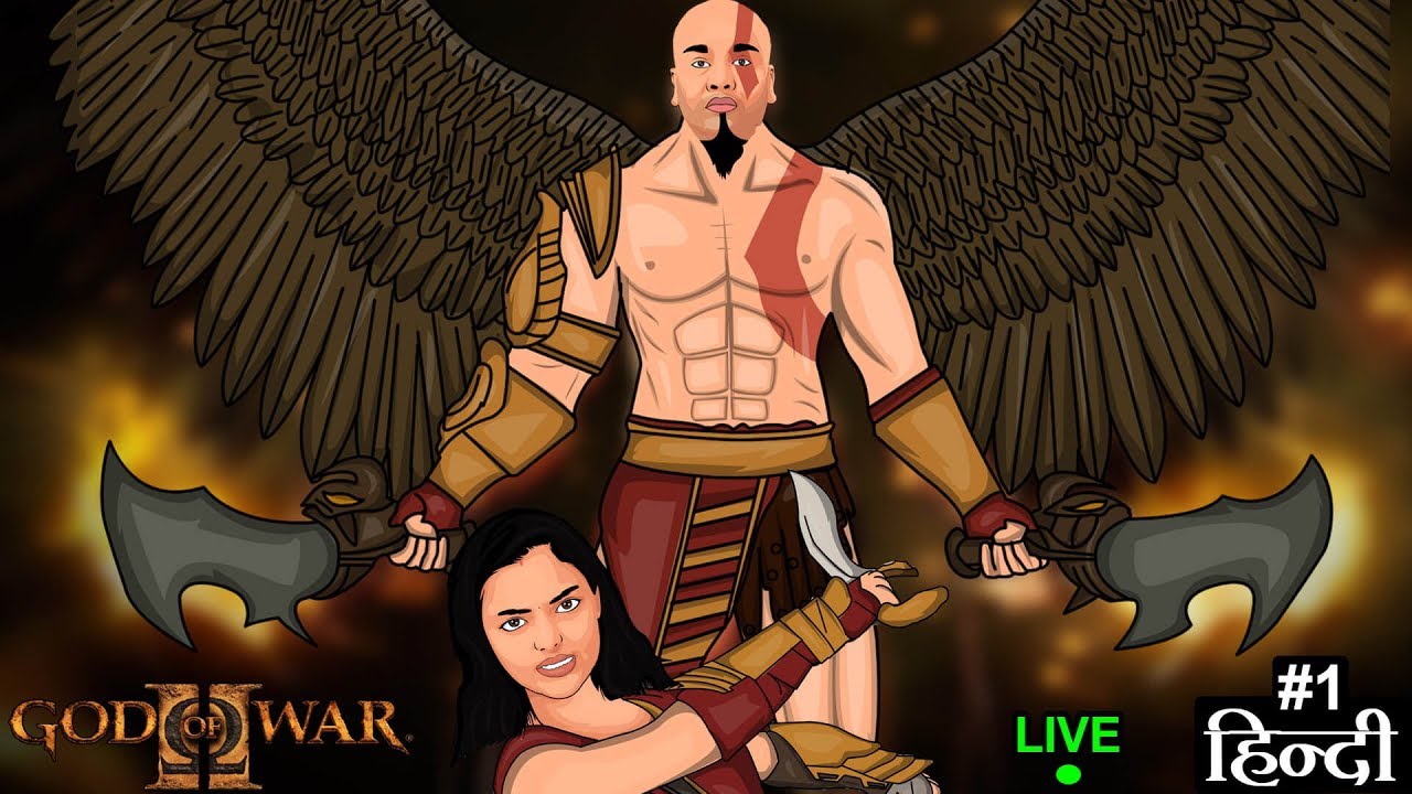 God Of War 2 (2007) : 4K Resolution | Hindi Live Stream / Gameplay / Walkthrough #1 | #NamokarGaming