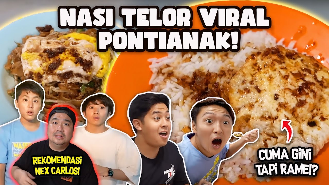 WASEDABOYS COBA NASI TELOR VIRAL PONTIANAK!! KAGET!?