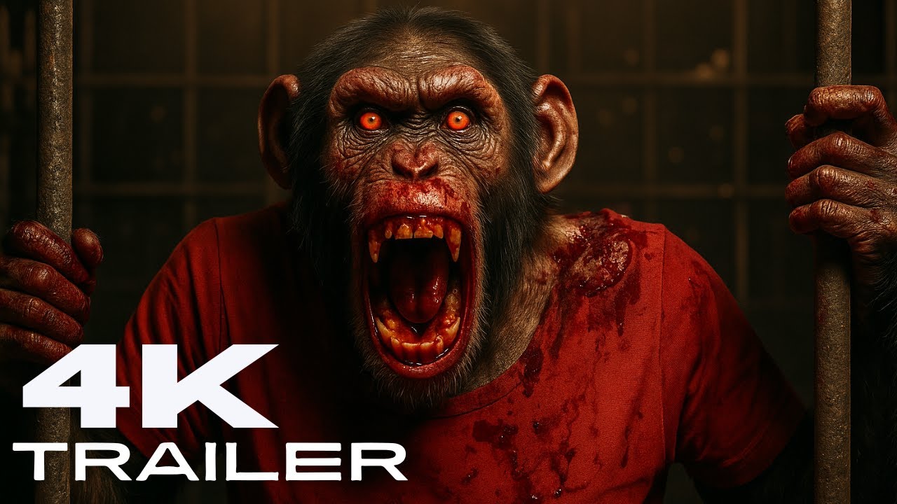 PRIMATE &ndash; Official Trailer (2026) Mutant Ape, New Movie Trailer 4K