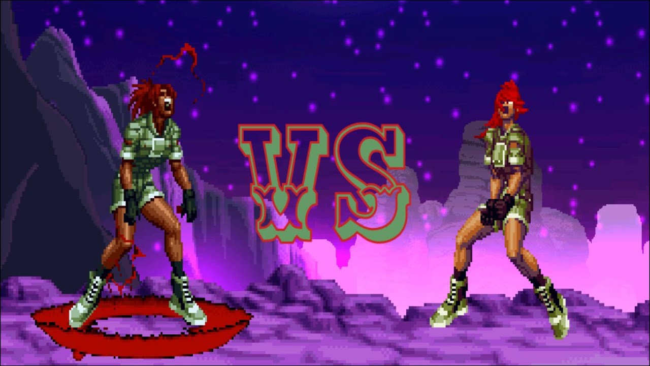 Mugen Kof : Orochi Leona (Athenax) Vs Orochi Leona KOFM