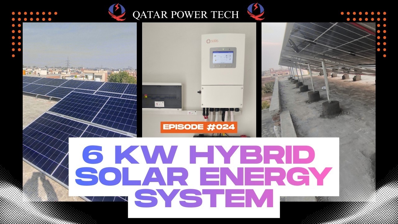 6KW Hybrid Solar System Installed at Ijaz Manzoor’s Residence Solis S6 + Dyness Lithium | Faisalabad