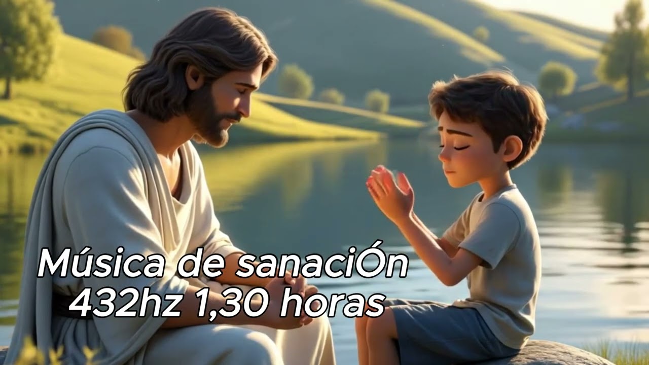 Música de Sanación 432 Hz 1,30  HORA ⭐ Paz Interior, Alivio de Ansiedad ,Jesus de Nazaret  te Sana.