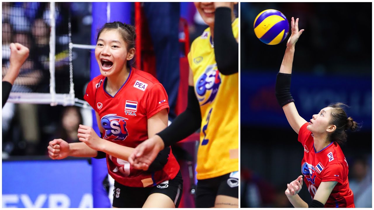 Chatchu-On Moksri - 20 Years Old Young Super Talented Volleyball Player (HD)