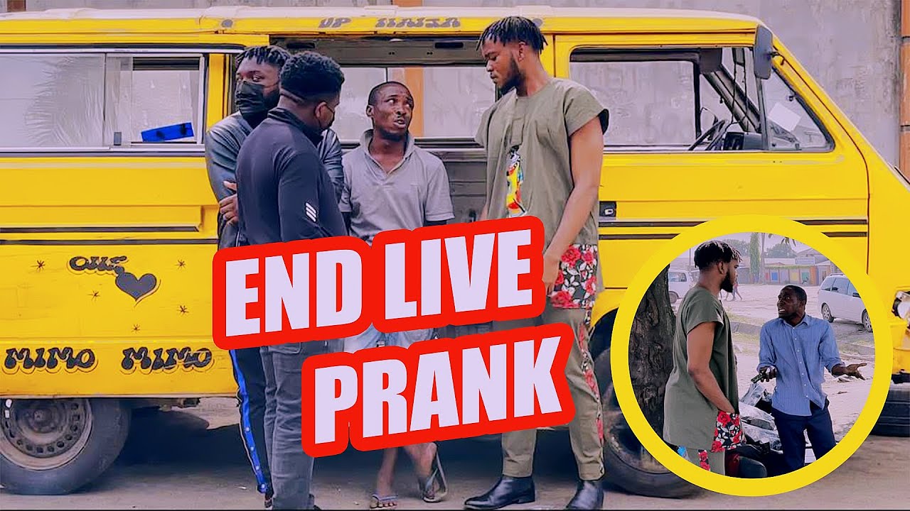 AFRICAN END MY LIVE PRANK ON STRANGERS