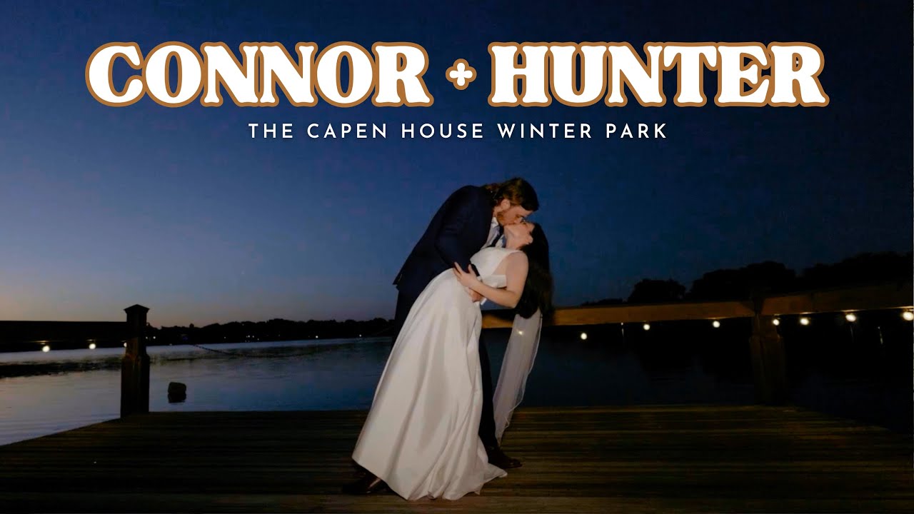 The Beautiful Wedding Film Of Connor + Hunter @ The Capen House Winter Park