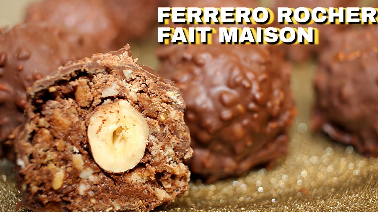 Ferrero rocher fait maison