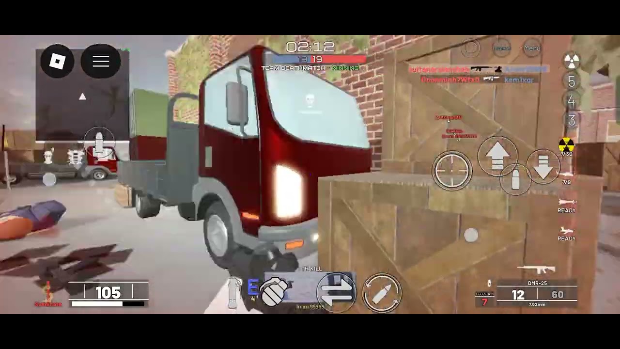 Enforcement ( fps) roblox. Gameplay (dmr battle rifle)