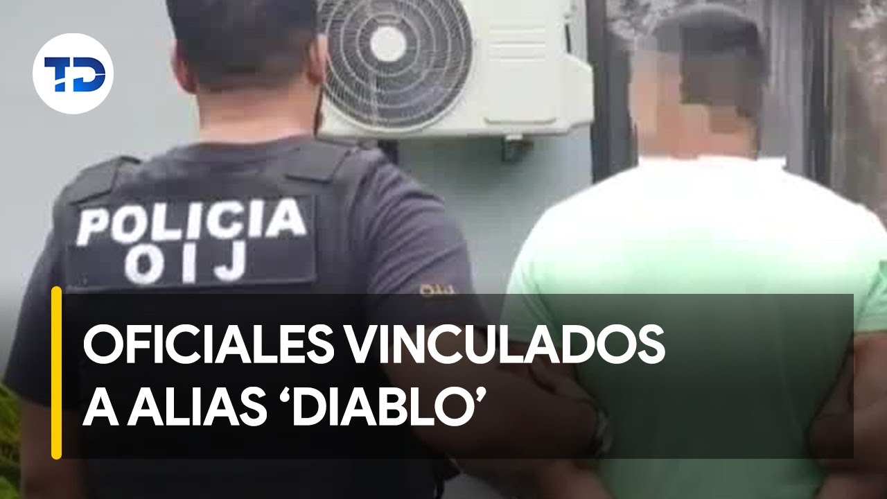 Policías de tránsito son detenidos por vínculo con alias “Diablo”