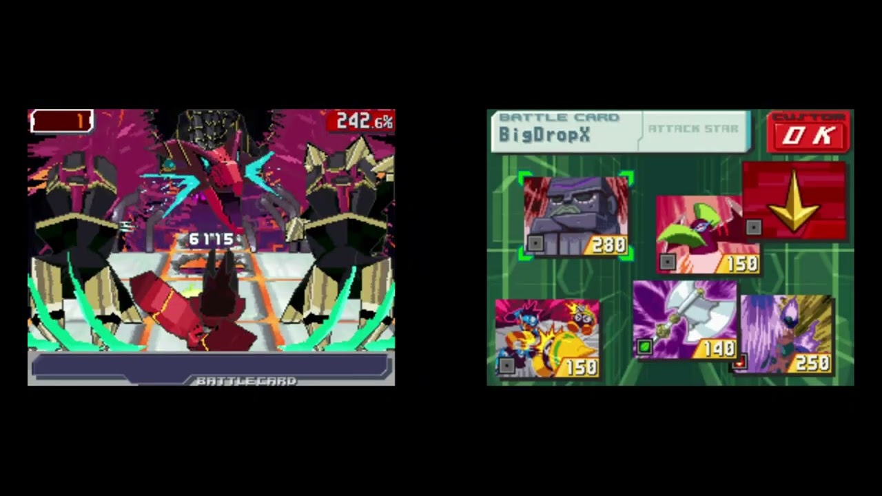 Megaman Starforce 3 Red Joker - Crimson Dragon SP
