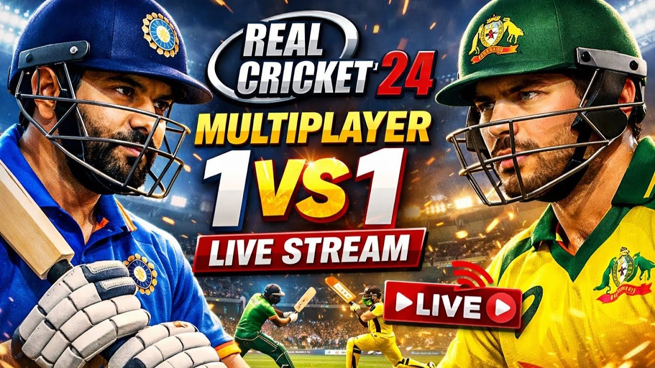 REAL CRICKET 24 LIVE | RANKED MULTIPLAYER | RC24 live