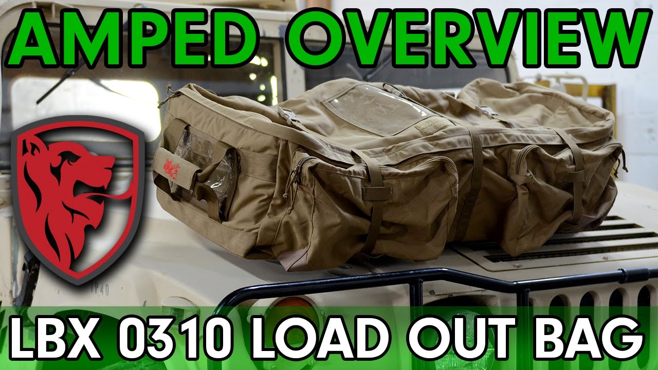 Amped Overview - LBX 0310 Large Wheeled Load Out Bag