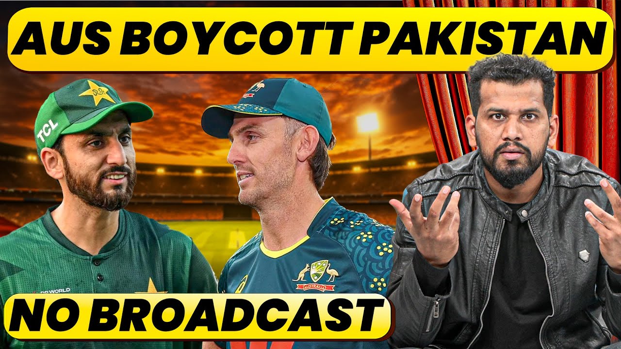 NO BROADCAST OF AUSTRALIA VS PAKISTAN, REALITY CHECK FOR PAK, NOT INTEREST IN AUSTRALIA#t20worldcup