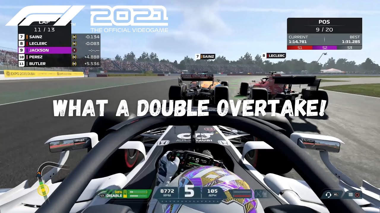 F1 2021 - WHAT A OVERTAKE BY THE ROOKIE AIDEN JACKSON!