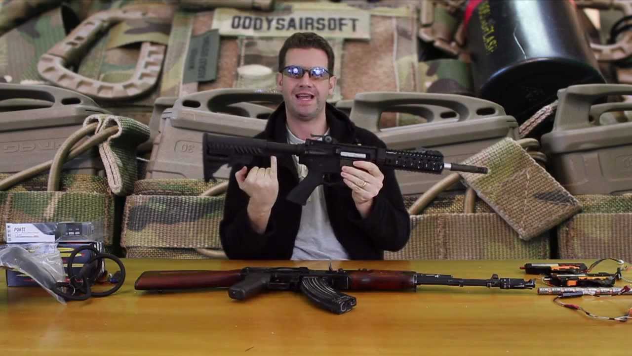 New APS ASR109 & ASK 201 with 'Op Thor' Gear Box Part 1