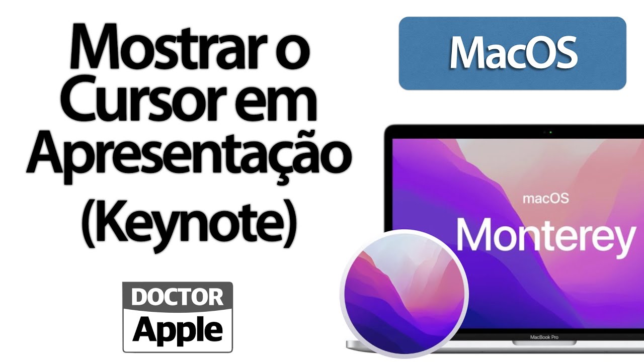 Curso Mac Apple - Mostrar Cursos em Apresentação Keynote