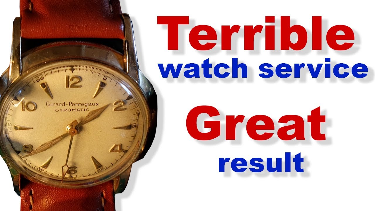 Girard Perregaux Gyromatic from the 1960's Serviced & Repaired