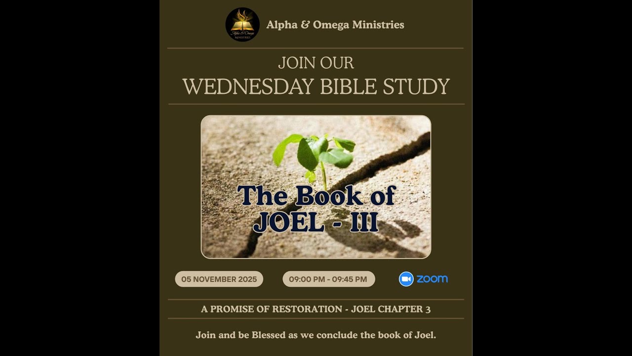 Joel Chapter 3 - A Promise of Restoration