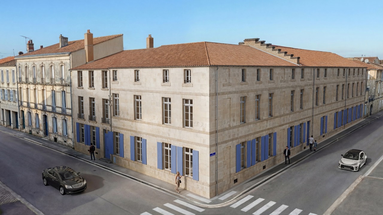 ROCHEFORT (17) - PAVILLON AUX VIVRES // LOI MALRAUX 30%