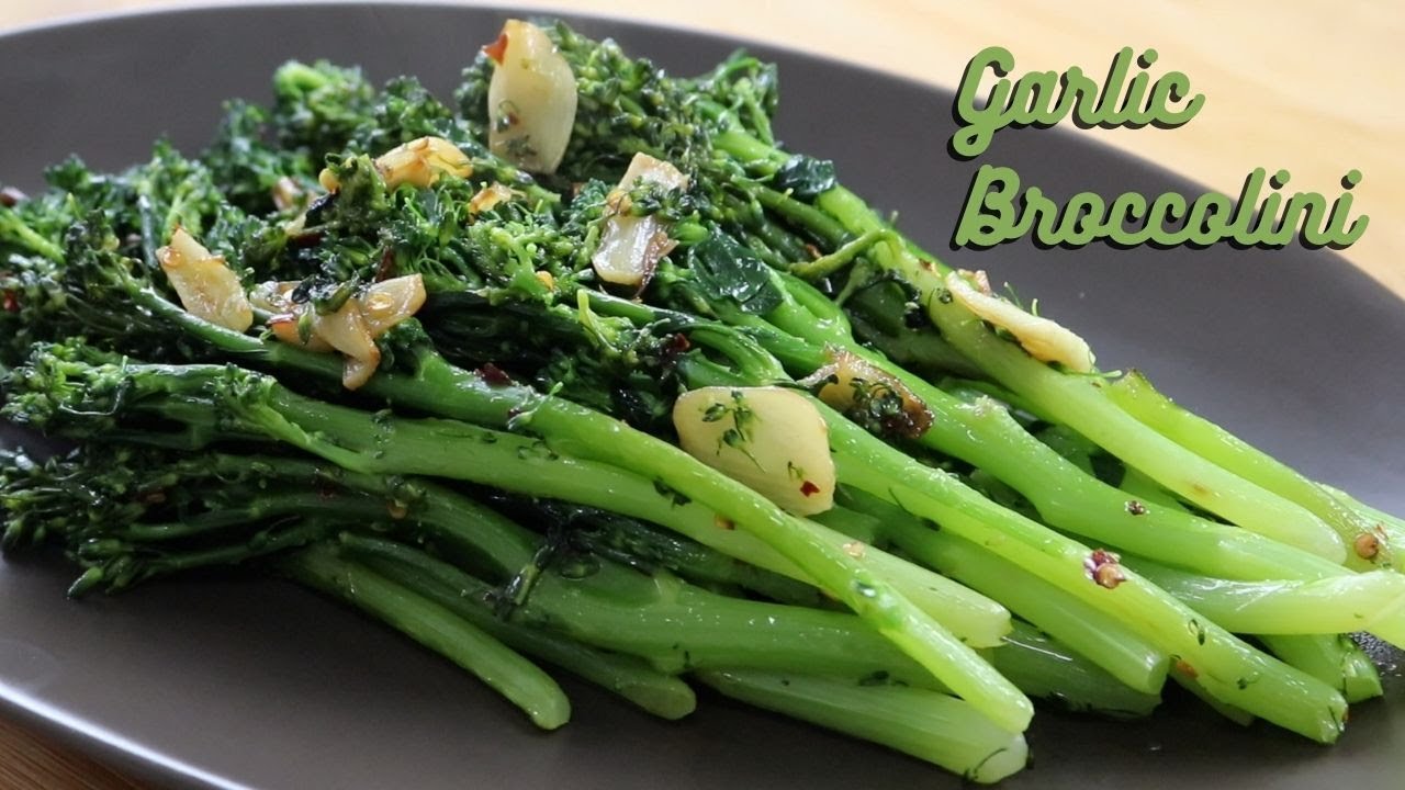 Sizzling Spicy Garlic Broccolini: A Flavorful Side Dish Recipe! - Pabs Kitchen