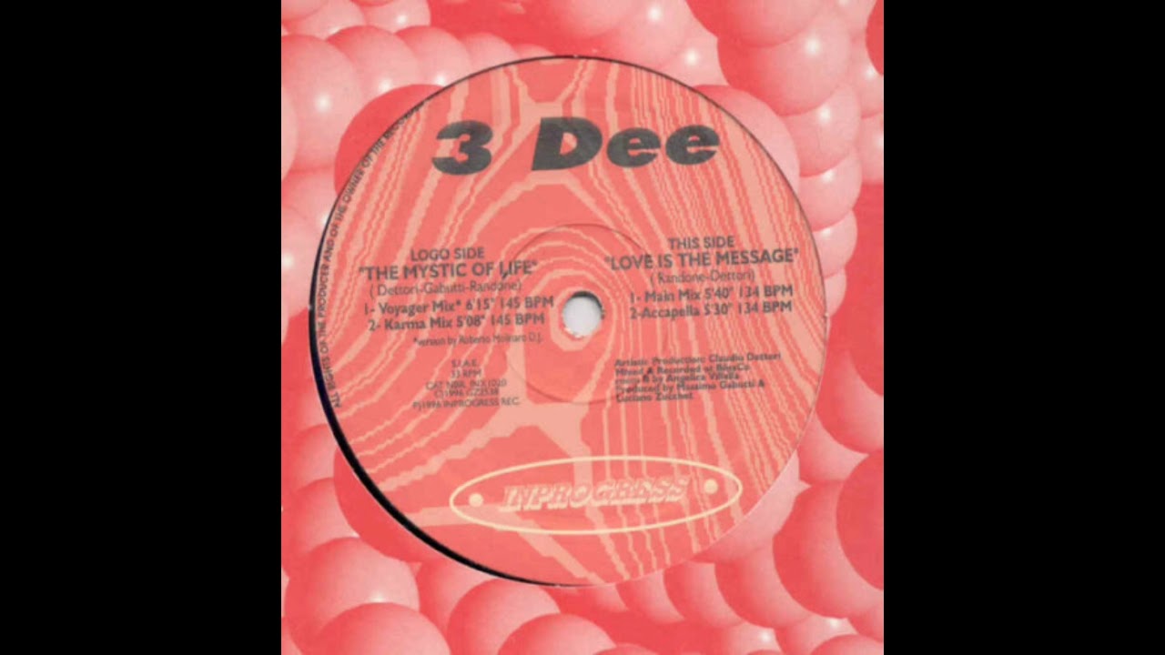 3 Dee - The Mystic Of Life (Voyager Mix by Roberto Molinaro)