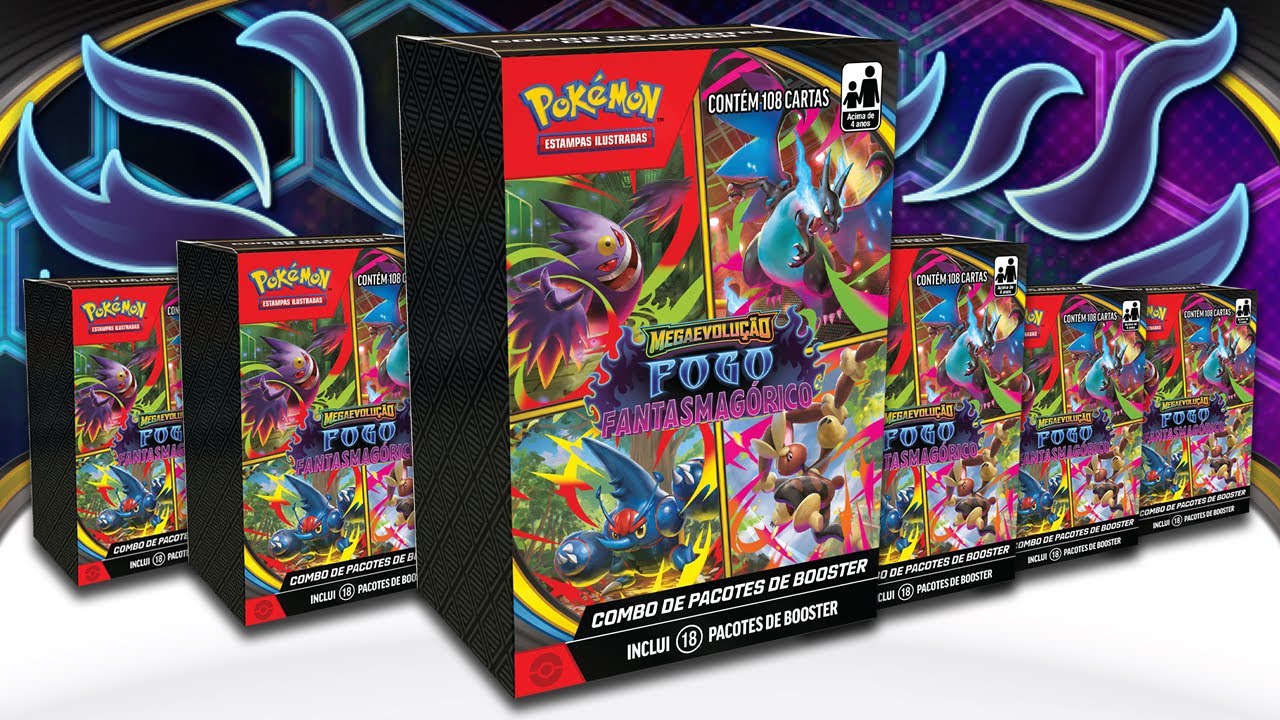 UNBOXING: Case de Combo de Boosters Fogo Fantasmagórico!