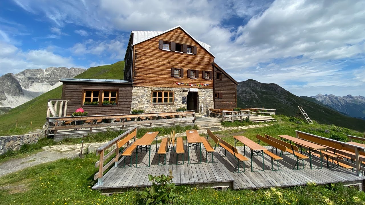 Wanderung Zürs - Stuttgarter Hütte - Bergstation Rüfikopf