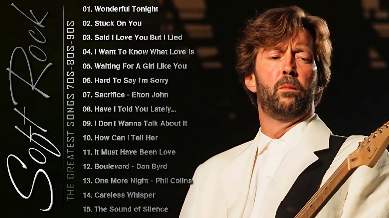 Eric Clapton, Elton John, Phil Collins, Lionel Richie, Bee Gees 📀 Soft Rock Love Songs 70s 80s 90s