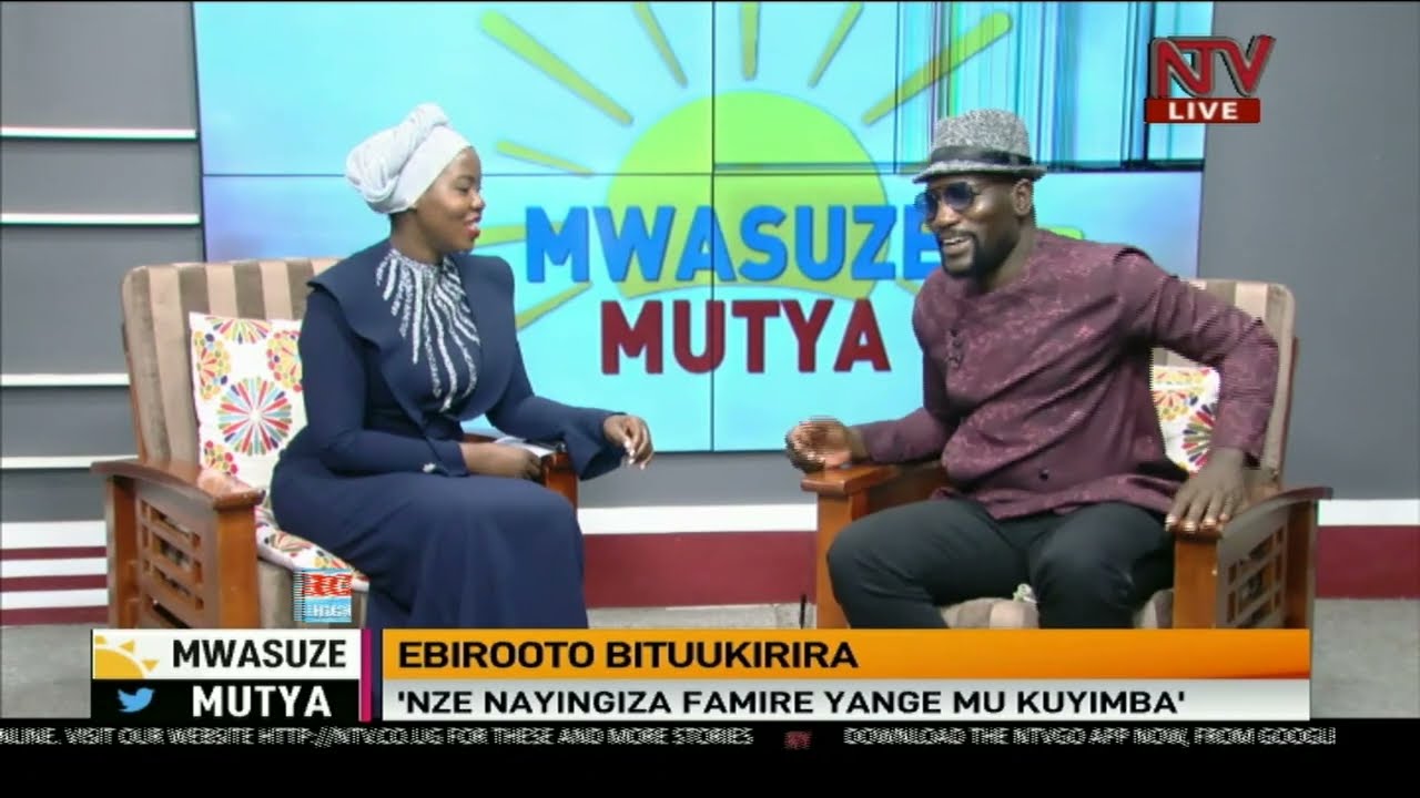 MWASUZE MUTYA : Ebirooto bituukirira,nze nayingiza famire yange mu kuyimba |Eddy Yawe