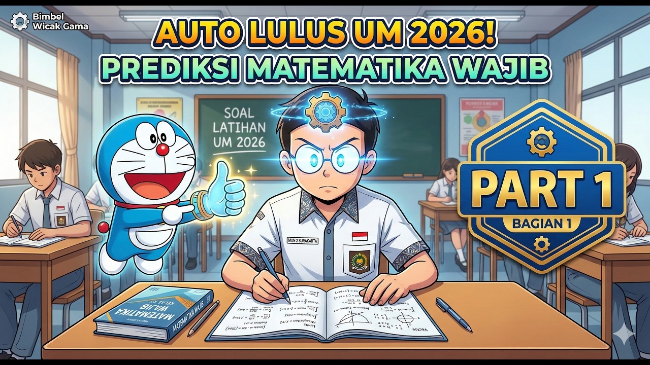 BONGKAR RAHASIA Lulus UM 2026! Prediksi Soal Matematika Wajib Kelas XII