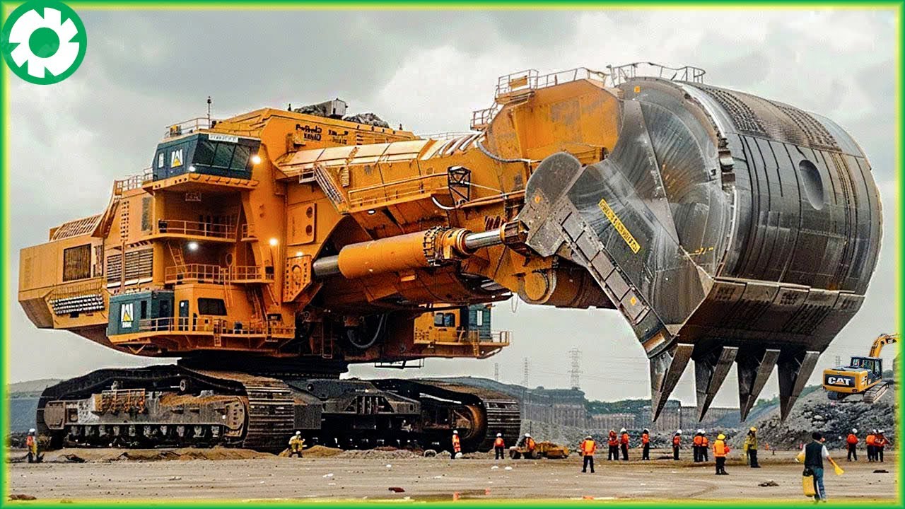 Extremely Dangerous Heavy Excavator Operations | The Biggest Heavy Machinery - The Engine