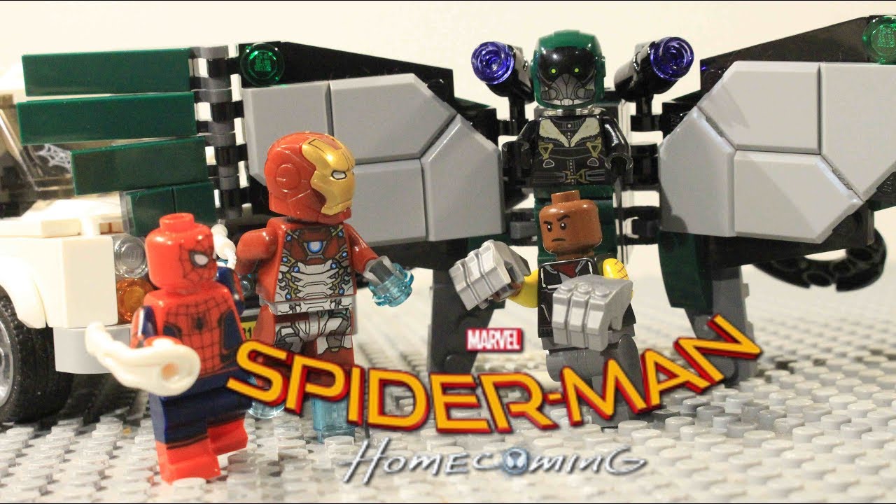 LEGO Spiderman Homecoming - Beware The Vulture review! 76083!
