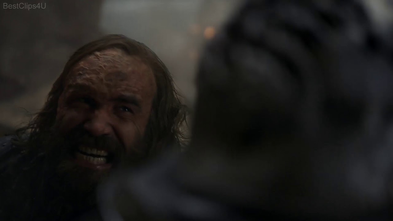 Game of Thrones Season 8x05 | The Hound v.s. The Mountain Scene