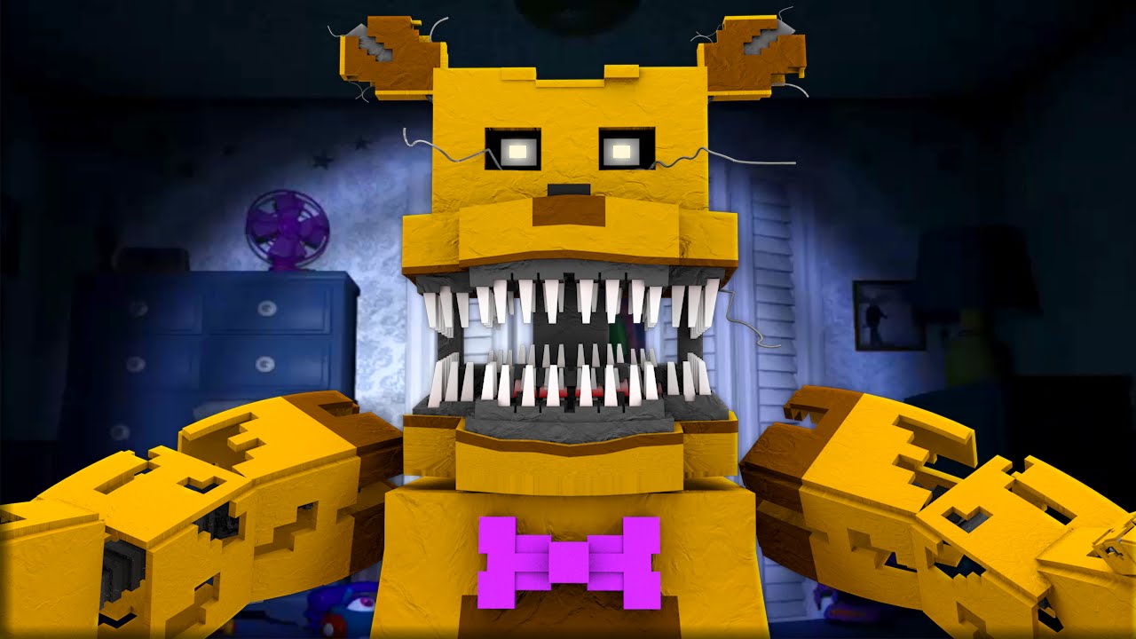 Five Nights at Freddy's Nightmare - Night 6 (Minecraft Roleplay)