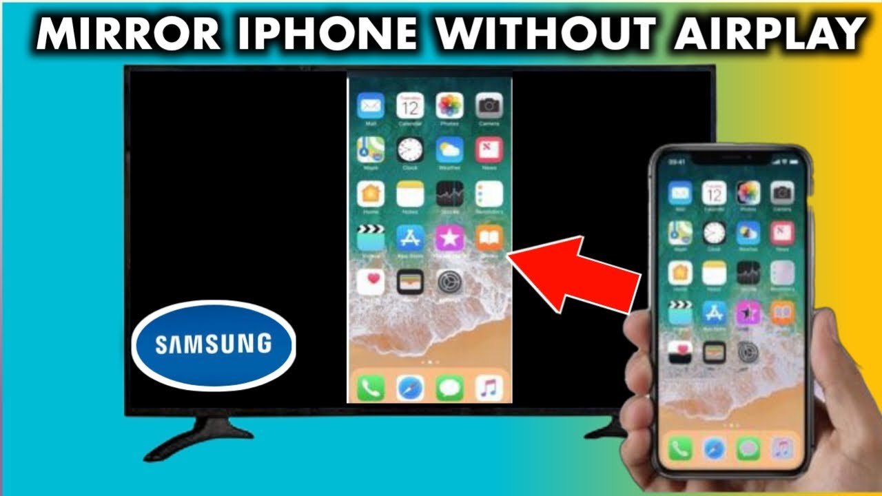 Как вывести экран iPhone на телевизор Samsung без AirPlay