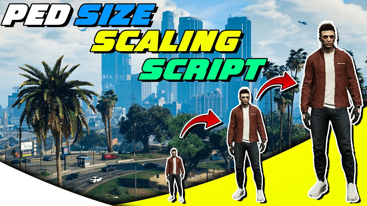 Free Ped Size Scaling Script | UM Ped Scale | QBCore Framework | FiveM Tutorial #119