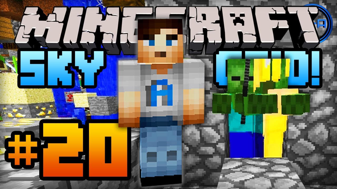 Minecraft SKY GRID - Episode #20 w/ Ali-A! - 