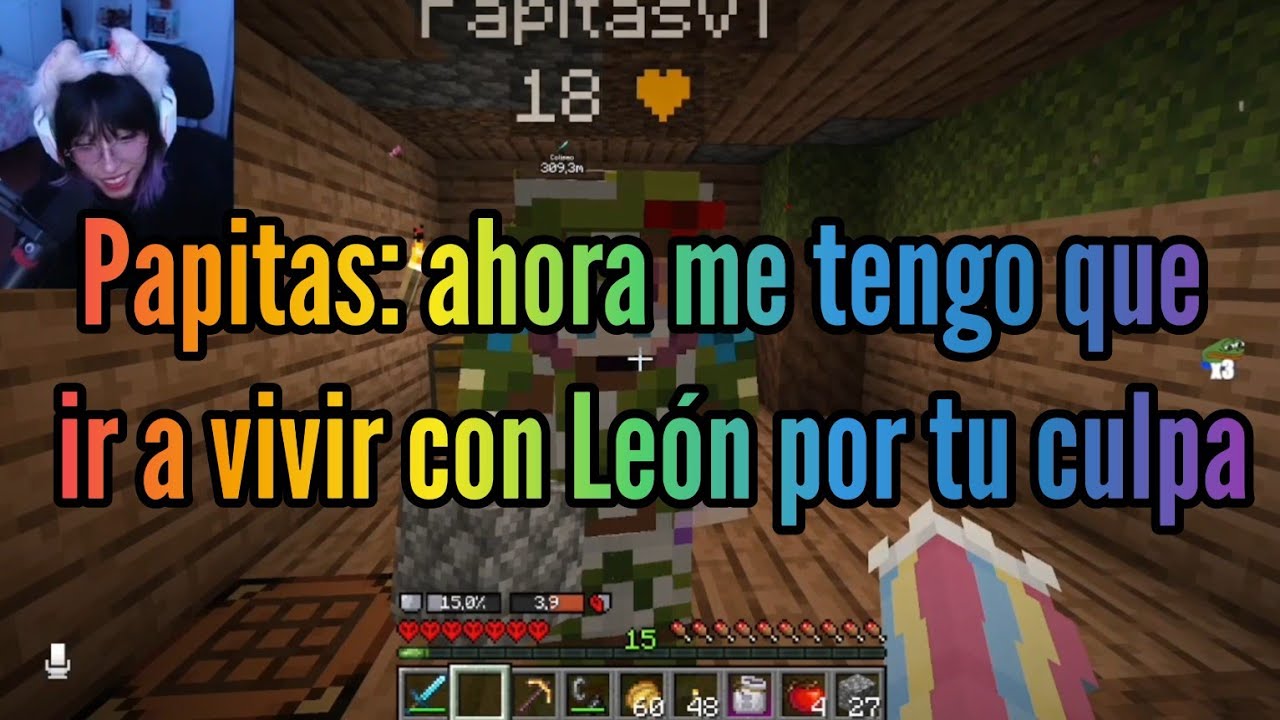 Papitas se ve forzada a vivir con León por culpa de Sacha y  Emet