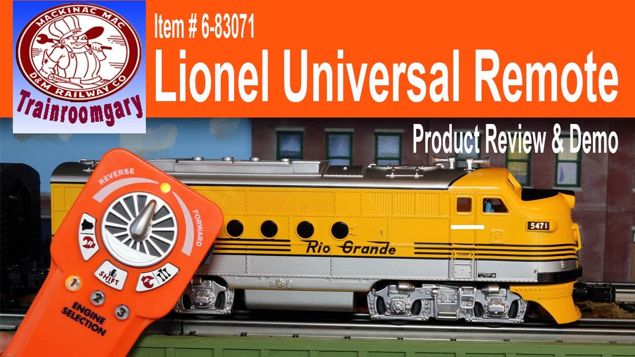 Lionel Universal Remote • Review & Demo