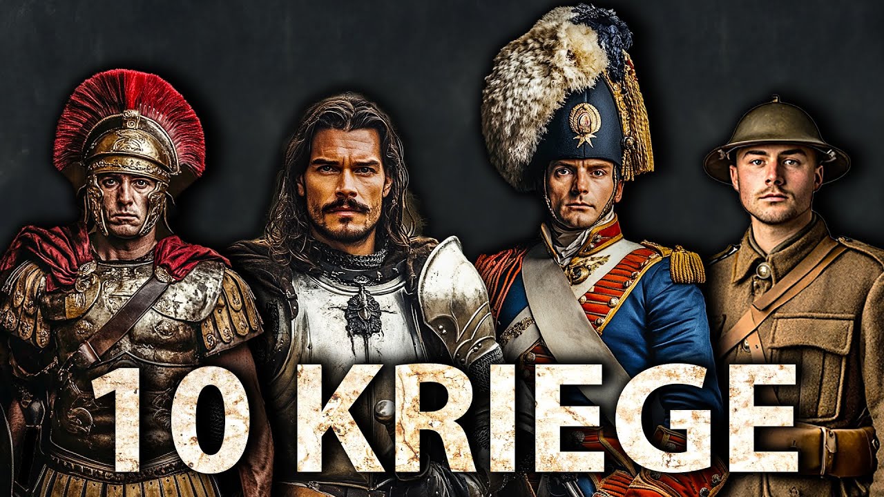 Die 10 wichtigsten Kriege der Geschichte