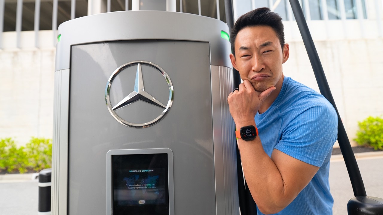 Я попытался проехать 500 миль, используя только зарядные станции Mercedes