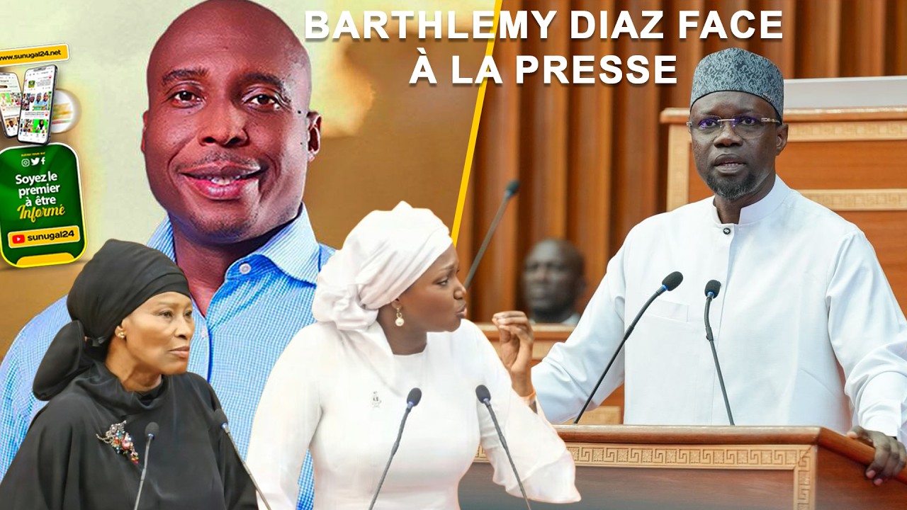 Direct: Bathelemy diaz face à la presse